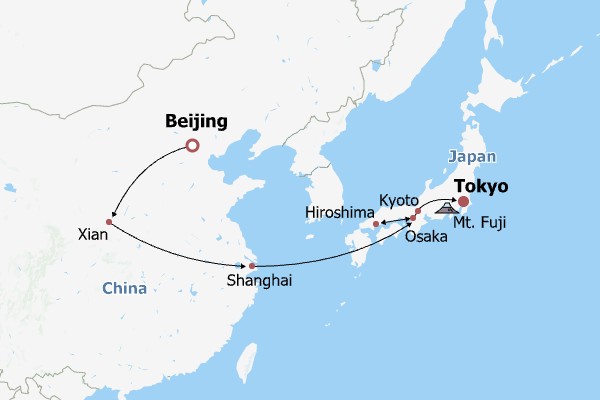 can china travel to japan